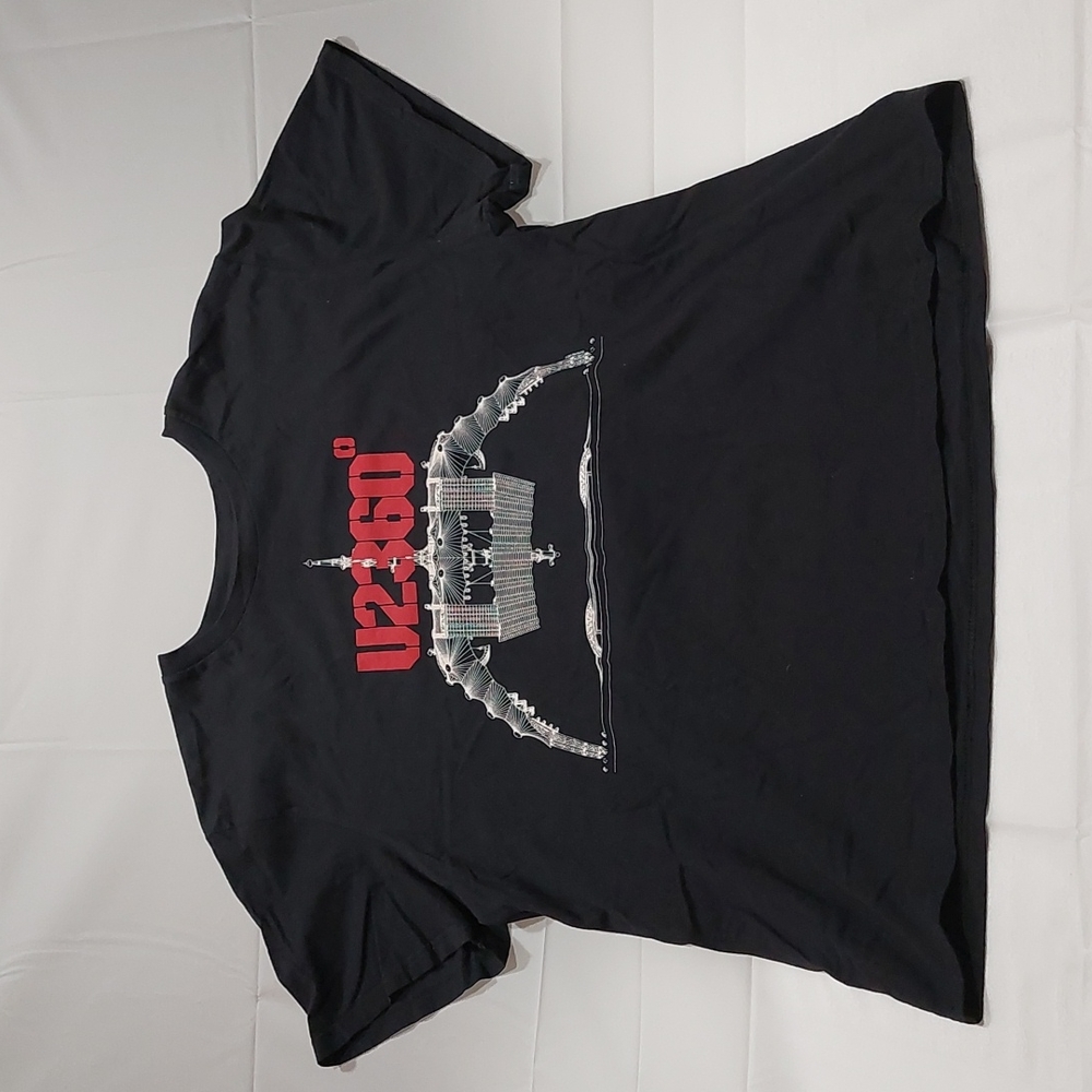 U2 Band Tee 360 Concert Shirt 2011 Tour Shirt Size XXL Bono Edge
